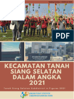 Kecamatan Tanah Siang Selatan Dalam Angka 2022