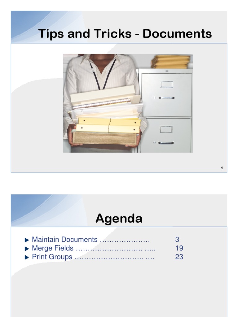 Document Management Tips & Tricks | PDF | Microsoft Word | Icon (Computing)