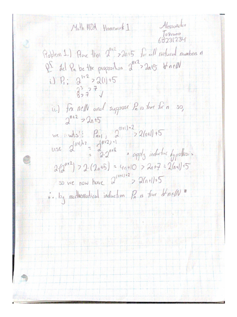 Math 140A Homework 1 | PDF