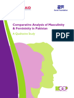 Comparative Analysis of Masculinity and Femininity in Pakistan