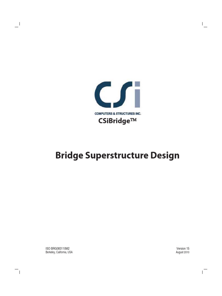 Bridge Superstructure Design | PDF | Bending | Beam (Structure)