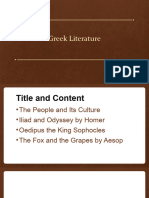 Greek Literature g6