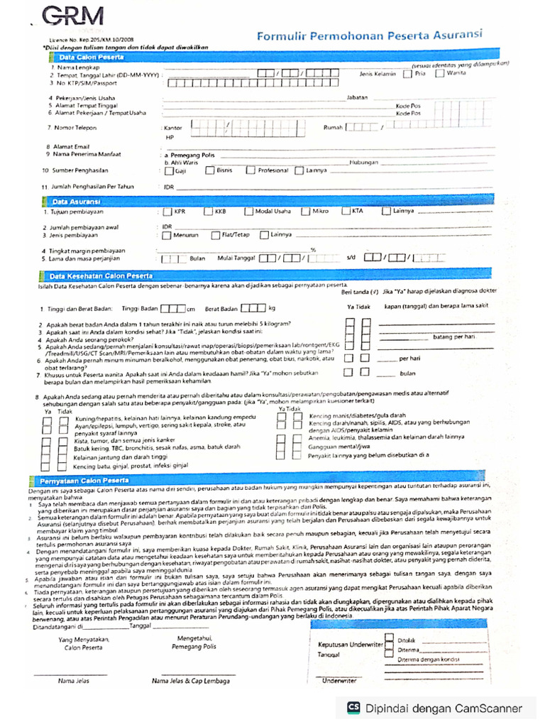 Asuransi GRM | PDF