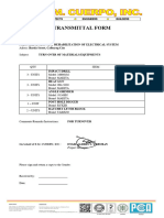 Transmittal Forms