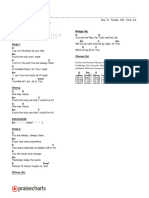 One Way (Hillsong Wor... ) Chord Chart - G - 2 Column Layout