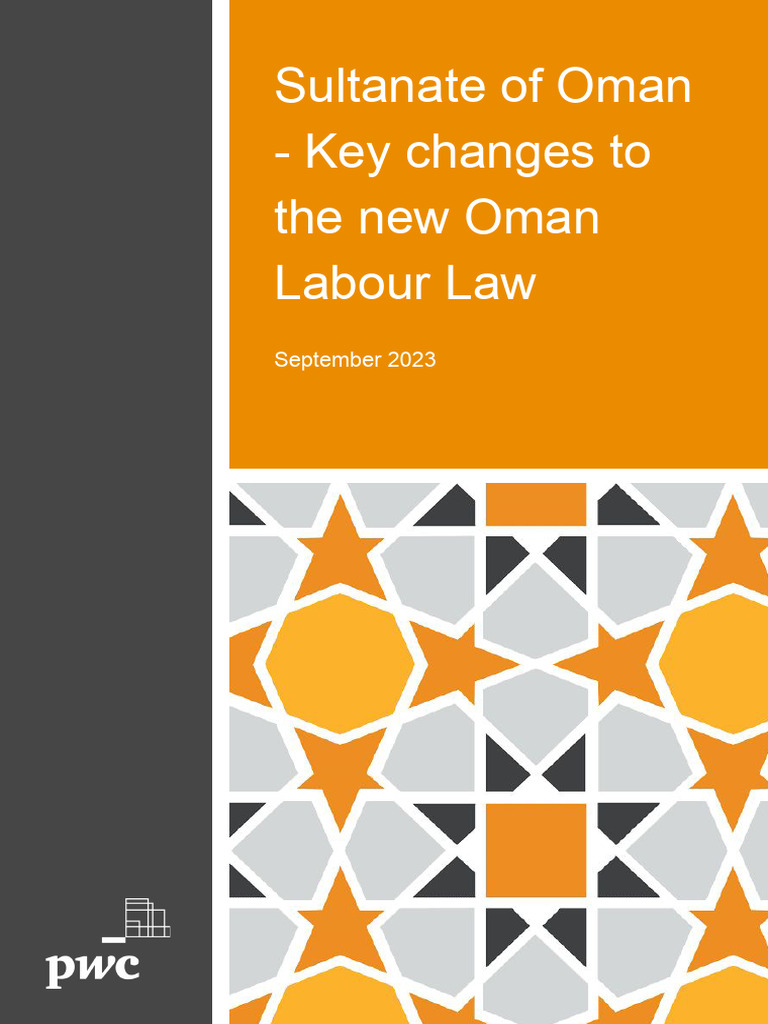 Key Changes in Oman Labour Law 2023 | PDF | Employment | Working Time