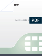 FortiOS v4.0 MR3 Patch Release 5 Release Notes