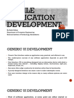 Generic UI Development