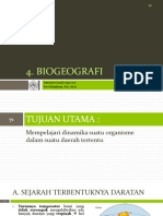 Biogeografi