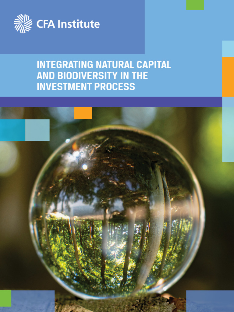 Integrating Natural Capital and Biodiversity in The Investment Process ...