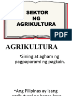 Sektor NG Agrikultura