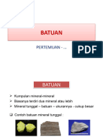 PERTEMUAN-IV BATUAN