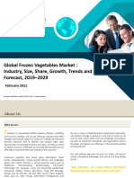 Sample Global Frozen Vegetables Market