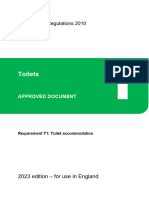 Draft Approved Document T - Toilets