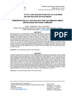 Utilization of Fly Ash and Bottom Ash As Acid Mine Water Neutralization Media