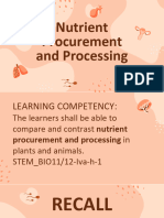 Q4 2. Nutrient Procurement and Processing PDF