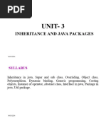 Java Unit 3