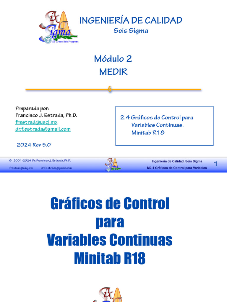 Gráficos de Control en Seis Sigma | PDF | Six Sigma