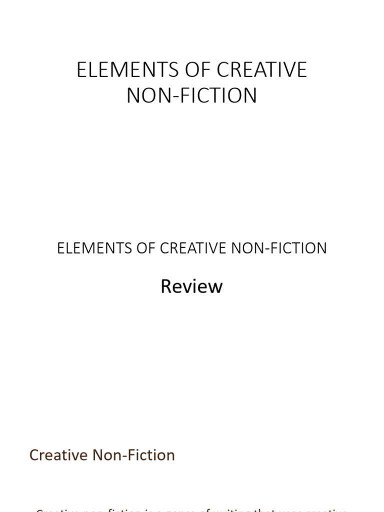 Elements Of Creative Non Fiction Pdf Attack On Pearl Harbor