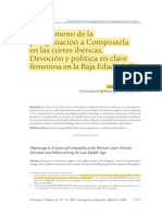 Segunda Lectura A Reseñar - Peregrinación A Compostela en Las Cortes Ibéricas