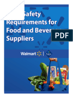 2017 Supplier Food Safety Requirements