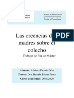 Las Creencias de Las Madres Sobre El Colecho