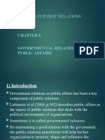 Chapter 8 - Government Relations