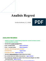 10. Analisis Regresi