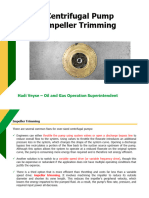 Centrifugal Pump Impeller Trimming: Hadi Veyse - Oil and Gas Operation Superintendent