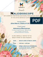 KALEIDOSCOPE Art Exhibition by Campus K
