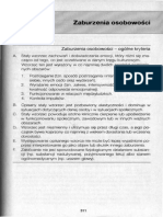 DSM-5 Kryteria Diagnostyczne Zaburzenia Osobowości