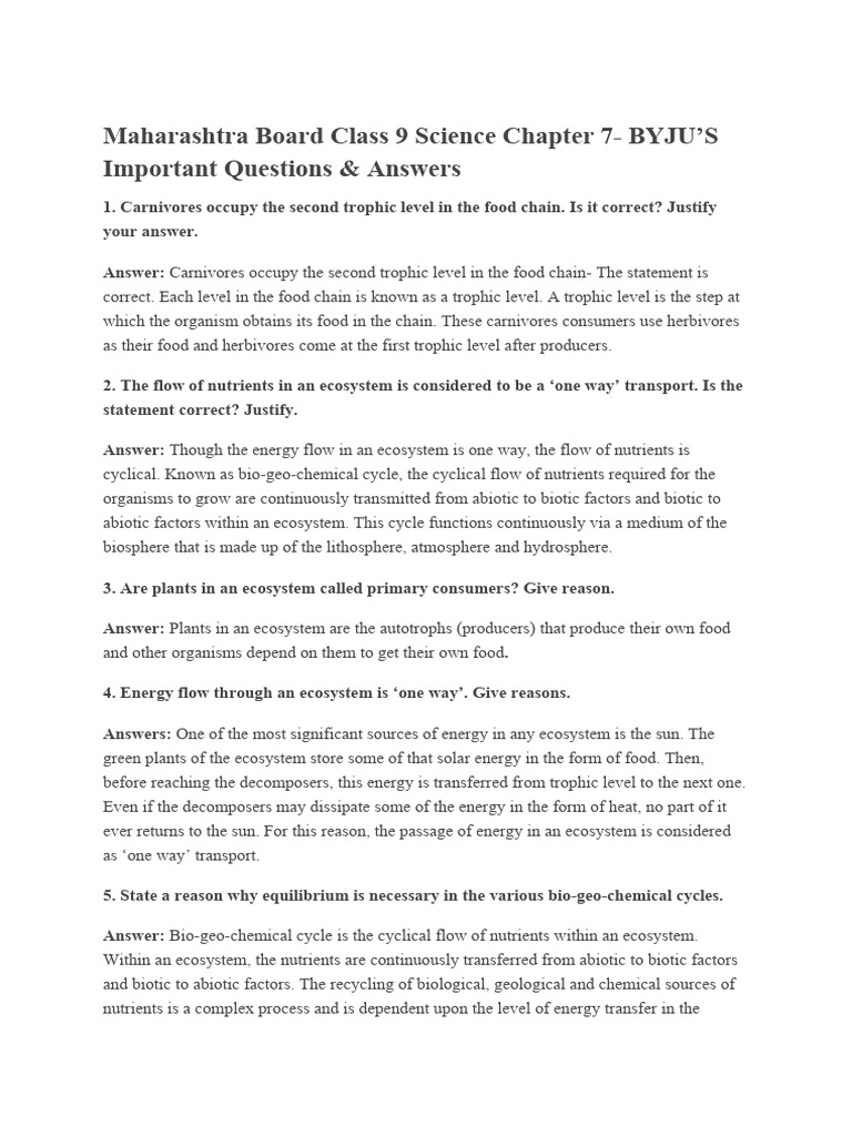 maharashtra-board-class-9-science-chapter-7-pdf-ecosystem-carbon