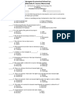 PT in Science 5 3RD QUARTER