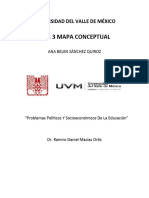 Act. 3 Mapa Conceptual: Universidad Del Valle de México