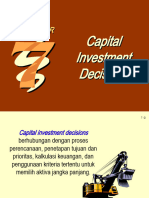Chapter 7 Capital Investment