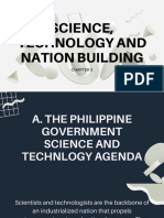 Science, Technology and Nation Building