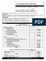 1 Financial Statements of Companies