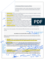 Writers Effect Handout With Annotations