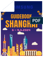 Lưuu ý Trước Chuyến Đi Thượng Hải (Samsung) 6-9.3.2024