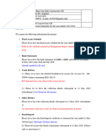 1st Memo Audit