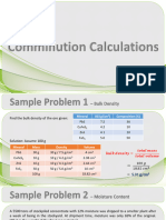 Topic 10 Comminution Calculations