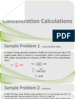 Topic 6 Concentration Calculations