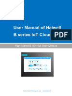 User's Manual of Haiwell B Series IoT Cloud HMI