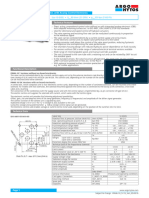 Proportional Directional Control Valve With Analog Control Electronics