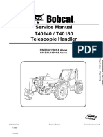 Service Manual T40140 / T40180 Telescopic Handler: S/N B33H11001 & Above S/N B33J11001 & Above