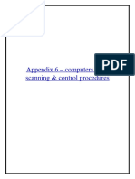 20.0 Appendix 6 - Computers Virus Scanning & Control Procedures