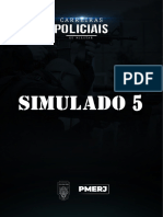 Simulado Eu Militar 05 - Simulado 5 - Caderno de Questões