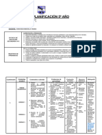 5° Año Planificación
