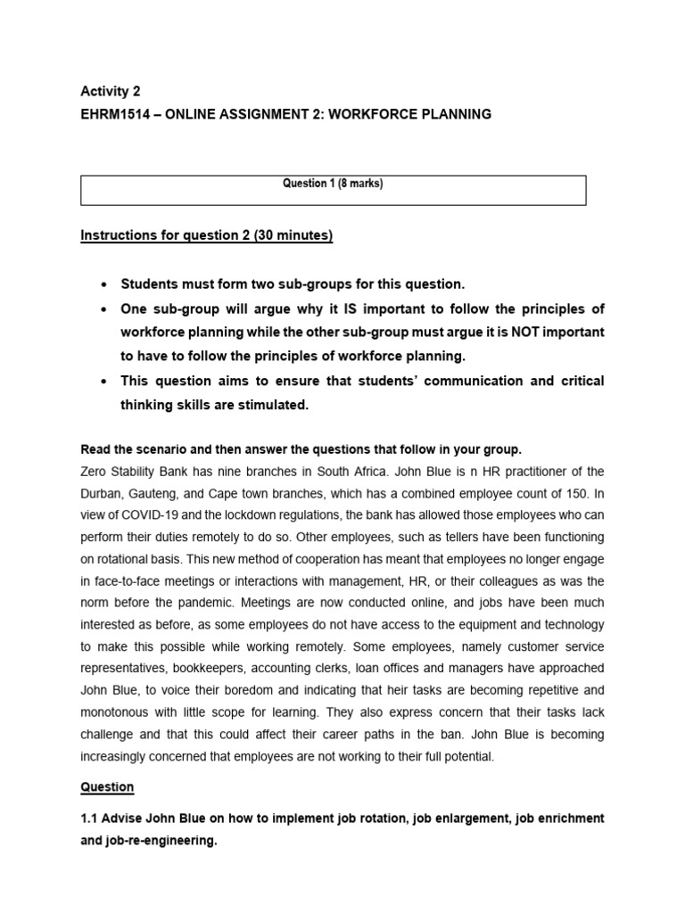 Workforce Planning Strategies for HR | PDF | Human Resource Management ...