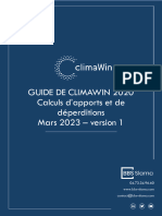 ClimaWin2020 - Calculs de Déperditions Et Apports